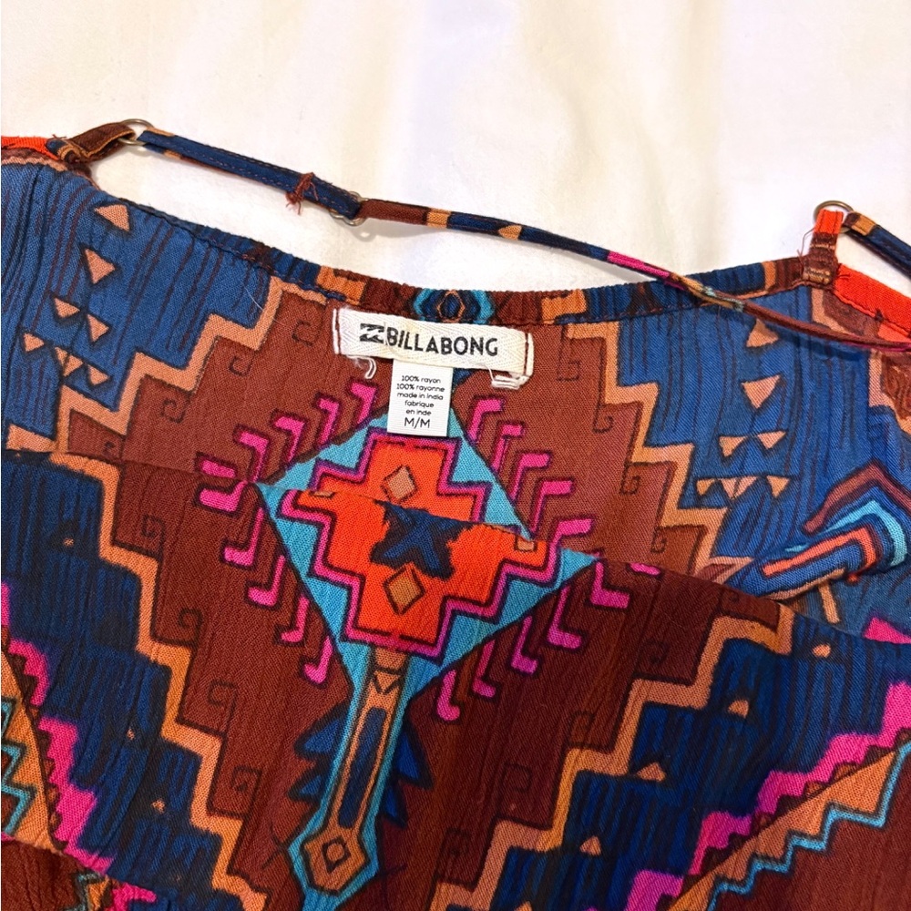 Billabong Native Sands Vibrant Patterned Printed … - image 9